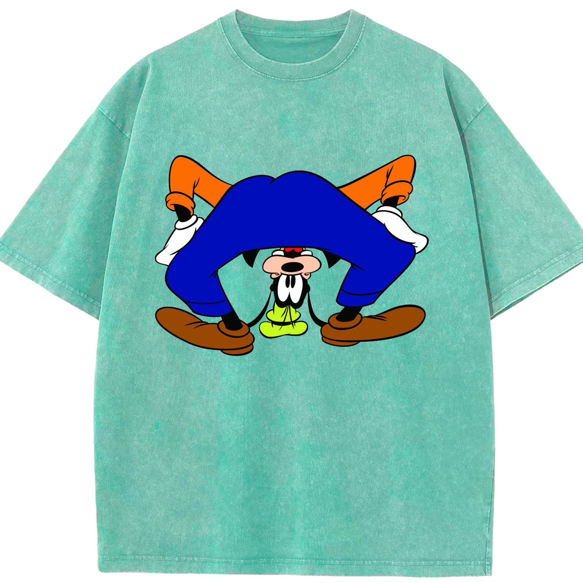 （画像用） ミッキーマウス Mickey Mouse 綿100% ヴィンテージ風 半袖Tシャツ（フロントプリント）